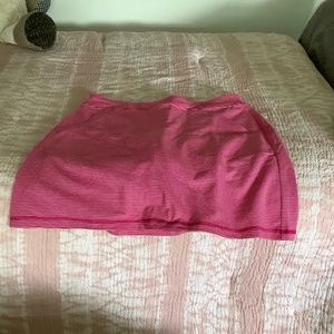 Talbots Skort Pink Stripe Size PM